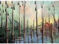 Friederike Jokisch, Somnambul, 238 x 388 cm, Oil on Canvas 2020
