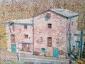 Gemälde Zainhammer Mühle EW in Acryl 40 x 30 cm