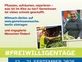 Gemeinsame Sache – Berliner Freiwilligentage