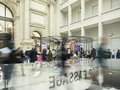 Mechanische Arena im Foyer des Humboldt Forums in Berlin