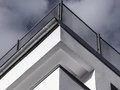 Mann mit Hut Touren - Walter Gropius, Detail der westl. Zeile, 1931
