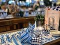 Gedeckter Tisch im Hofbräu Wirtshaus Berlin