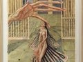 Nour El Saleh, Three doors down, 2025, oil on paper, 42 x 29.7 cm, 16 1/2 x 11 3/4 in, Courtesy of the Artist & GNYP Gallery, Credits Ludger Paffrath