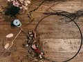 Boho-Chic - Der Trockenblumen Ring