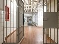 Gittertür vor Kochhalle
