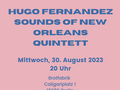 POSTER Hugo Fernández Sounds of New Orleans Quintett