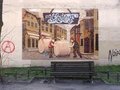 Popráci - Wandgemälde