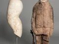 Richard Haizmann, „Figur“, 1929; Karel Niestrath, „Die Einfältigen“, 1924