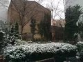 Hotelgarten im Winter