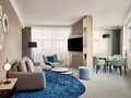 Ein-Zimmer Apartment -  Wohnbereich