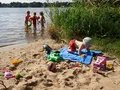 Kinder am Havelstrand