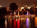 Ship in front of the German Chancellery at the festival "Berlin leuchtet"