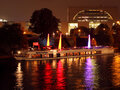 Ship in front of the German Chancellery at the festival "Berlin leuchtet"