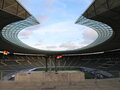 El cielo desde dentro del Olympiastadion