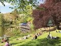Erholung am Lietzensee in Berlin