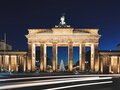 Brandenburger Tor in der Dunkelheit 