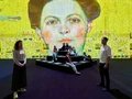 Klimts Kuss - Spiel mit dem Feuer, immersive Ausstellung