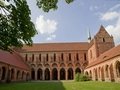 Exterior view of Chorin Monastery in Brandenburg