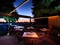 Terrasse bei den Bootsliegeplätze "Marina Wendeschloß"