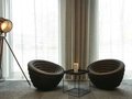 Sessel im MOXY Hotel Ostbahnhof