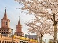Oberbaumbrücke im Frühling