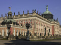 The palace Neues Palais in Potsdam bei Berlin