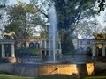 Glienicke Palace with fountain in Berlin