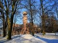 Schloss Biesdorf in Berlin im Winter