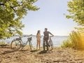 Radroute rund um den Müggelsee in Berlin