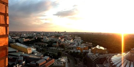  Panoramapunkt Berlin: Panorámica sobre el este y el oeste