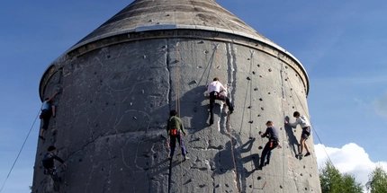 Kletterturm auf dem RAW-Gelände