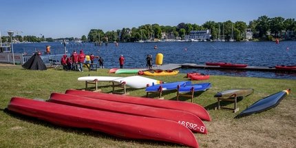 Kayaking, Kanu Grünau