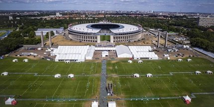 Maifeld beim Olympiastadion