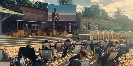 Freiluftkino im Strandbad Grünau