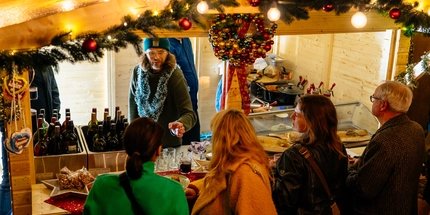 Weihnachtsmarkt beim Weinlobbyist