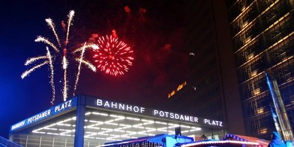 Winterwelt am Potsdamer Platz Berlin