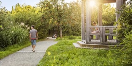 Il padiglione del Giardino Comenius di Berlino 