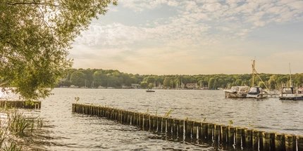 Tegeler See und Tegeler Fließ in Berlin