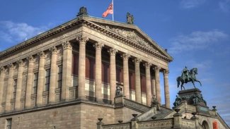 Ancienne galerie nationale sur l'île aux musées de Berlin