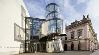 Vue extérieure du Musée historique allemand de Berlin