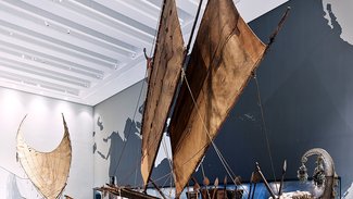 Luf-Boot in the Ethnological Museum in the Humboldt Forum
