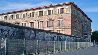Les vestiges du mur de Berlin au Martin-Gropius-Bau