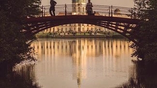 Schlosspark des Schloss Charlottenburg