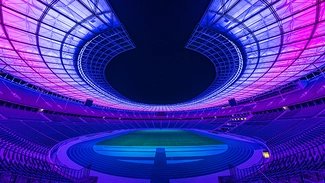 Anzeige Olympiastadion Berlin