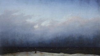 Caspar David Friedrich,   Mönch am Meer
