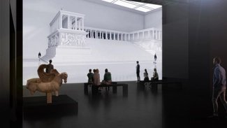 Pergamon Museum, Visualisierung, Altarinstallation
