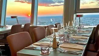 Restaurant Sphere von Tim Raue im Berliner Fernsehturm