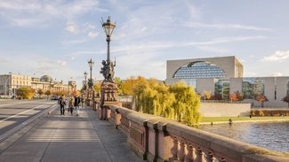 Reichstag & Goverment district Berlin