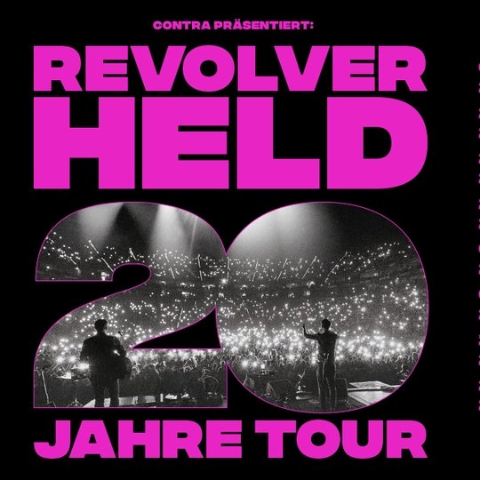KEY VISUAL Revolverheld: 20 Jahre Tour