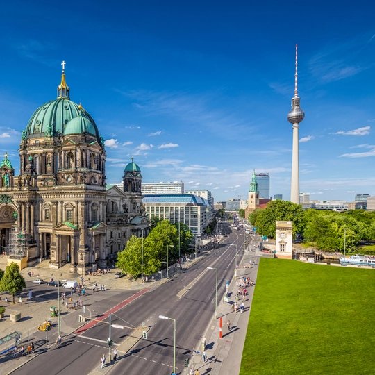 Berliner Dom and Lustgarten